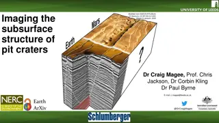 Subsurface Structures of Pit Craters Through Seismic Reflection