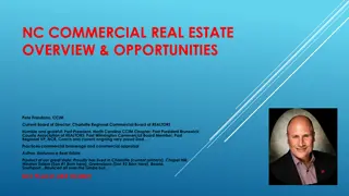 North Carolina Commercial Real Estate Overview & Opportunities by Pete Frandano, CCIM