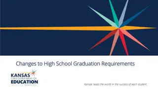 Comprehensive Updates to High School Graduation Requirements