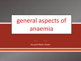 Understanding Clinical Features of Anemia