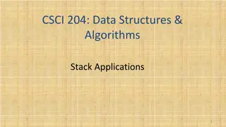 Fundamentals of Stack Applications in Computer Science