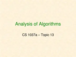 Time Complexity in Algorithm Analysis