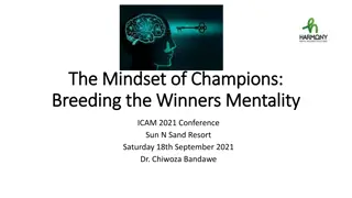 The Mindset of Champions: Breeding Winners Mentality - ICAM 2021 Conference