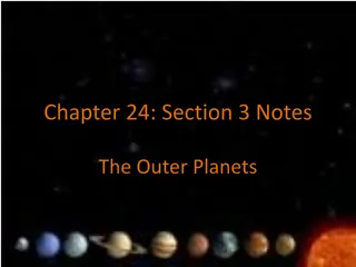 Exploring the Outer Planets: Jupiter and Saturn