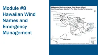 Understanding Hawaiian Wind Names and Emergency Management