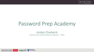 Cybersecurity Best Practices for Password Protection and Incident Response