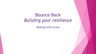 Building Resilience and Dealing with Stress: A University Guide