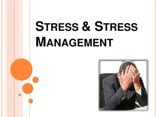 Stress: Types, Management, and Sources