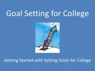 Setting College Goals: A Step-by-Step Guide for Success
