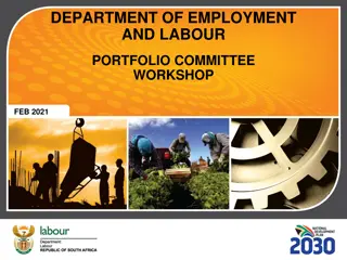 Overview of Collective Bargaining in the Department of Employment and Labour