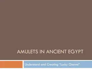 Mystical World of Amulets in Ancient Egypt