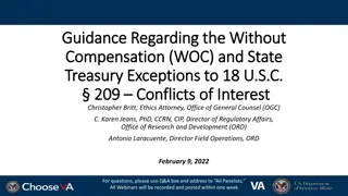 Understanding 18 U.S.C. 209 and Its Impact on VA Research Personnel