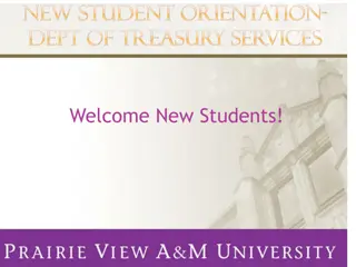 Prairie View A&M New Student Orientation & Tuition Plans
