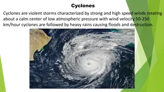 Cyclones and Tsunamis: Causes, Effects, and Management