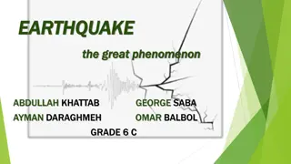 Earthquakes: Causes, Effects, and Intensity Factors