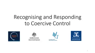 Understanding Coercive Control in Relationships