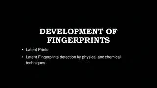 Fingerprint Development Techniques