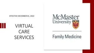 Important Guidelines for Virtual Care Services in Ontario