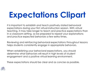 Establishing Positive Behavioral Expectations in Virtual Teaching