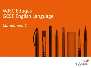Understanding WJEC Eduqas GCSE English Language Component 1 Assessment Objectives for Reading