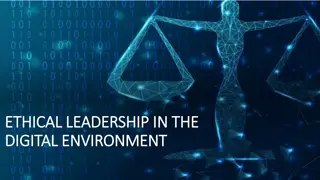 Ethics and Leadership in the Digital Environment