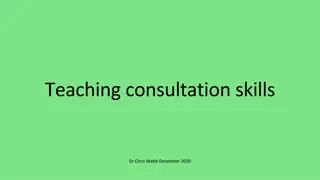 Mastering Consultation Skills for Effective Patient Care