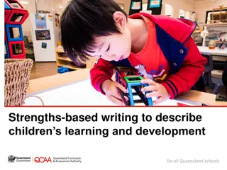 Strengths-Based Writing for Children's Learning and Development