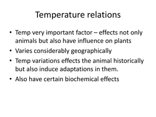 Understanding the Impact of Temperature on Animals and Plants
