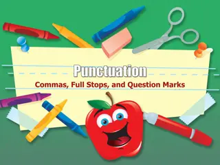 Mastering Punctuation and Capitalization in Writing