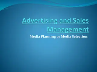Understanding Media Planning and Selection in Advertising