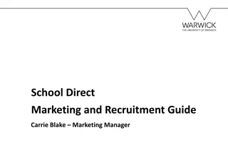 School Direct Marketing and Recruitment Guide by Carrie Blake: Essential Strategies for Success