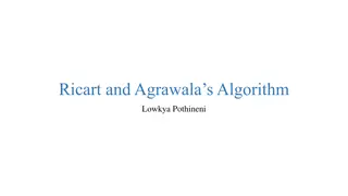 Ricart and Agrawala's Algorithm for Mutual Exclusion