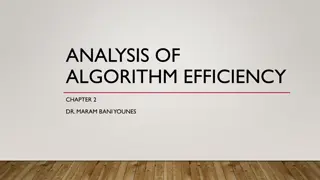 Algorithm Efficiency Analysis