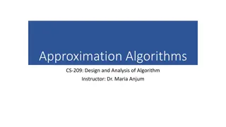 Understanding Approximation Algorithms: Types, Terminology, and Performance Ratios