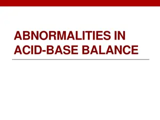 Acid-Base Balance in Health and Disease