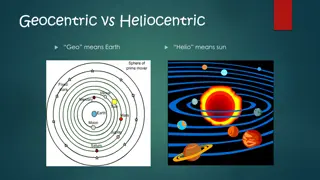 The Revolution of the Solar System: Geocentric vs Heliocentric Theories