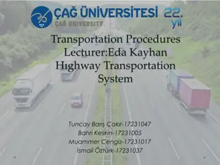 The Highway Transportation System