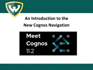 Introduction to Cognos: Business Intelligence Software Overview