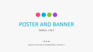 Understanding Poster and Banner Design for Public Information
