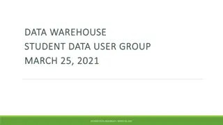 Cross-Walk Tables in Data Warehousing