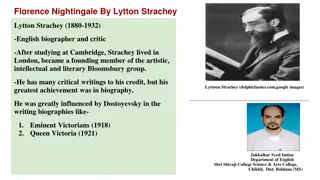 Biography of Florence Nightingale by Lytton Strachey: Unveiling the Truth Behind the Popular Conception