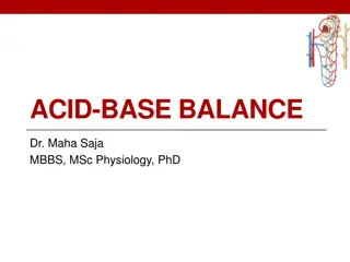 Understanding Acid-Base Balance in the Body: Importance and Regulation