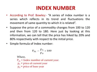 Understanding Index Numbers in Economics