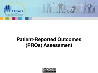 Patient-Reported Outcomes in Therapeutic Innovation