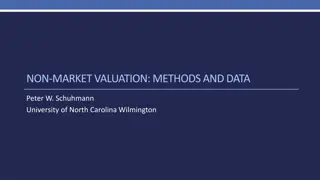 Understanding Economic Value and Non-Market Valuation Methods