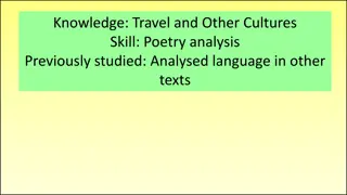 Analysis of Imtiaz Dharker's Poem 