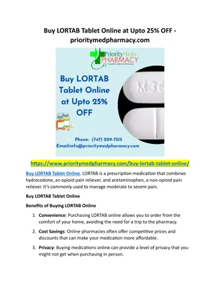 Buy LORTAB Tablet Online - prioritymedpharmacy