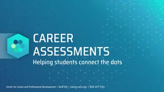 Career Assessments: Connecting Students with Opportunities