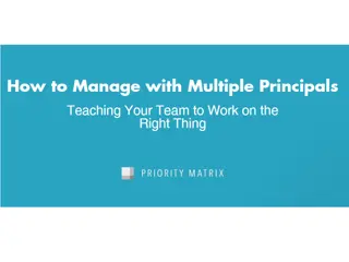 Matrix Organizations and Managing Multiple Principals