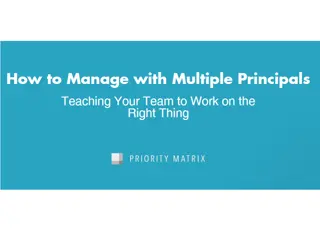 Understanding Matrix Organizations and Managing Multiple Principals